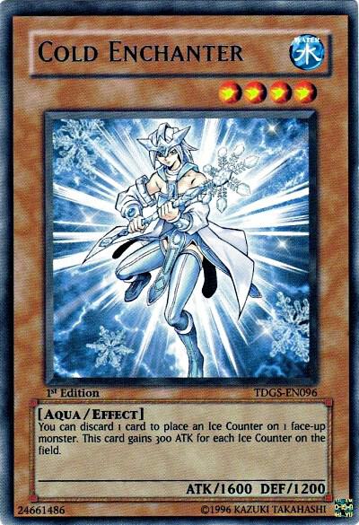 Cold Enchanter TDGS-EN096 card from The Duelist Genesis