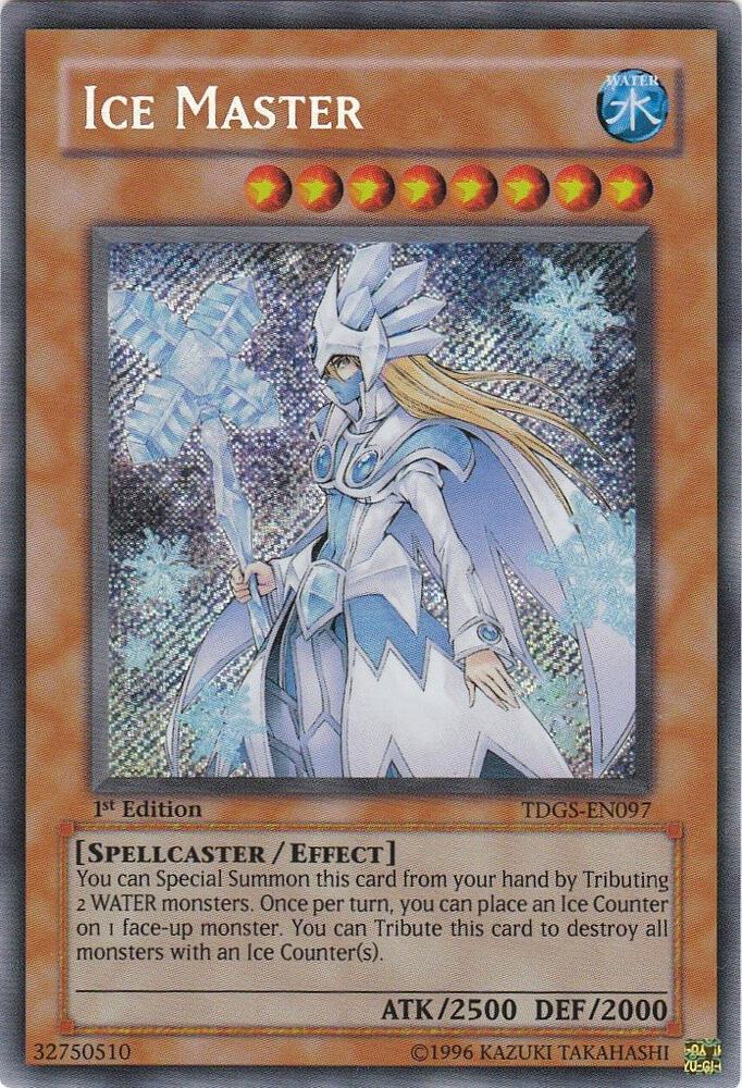 Ice Master TDGS-EN097 card from The Duelist Genesis