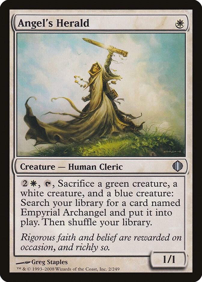 Angel's Herald 2 card from Shards of Alara