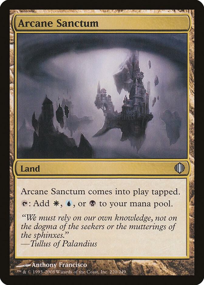 Arcane Sanctum 220 card from Shards of Alara