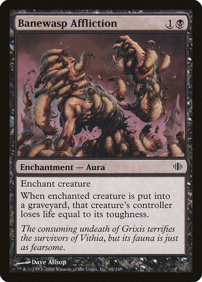 Banewasp Affliction 65 card from Shards of Alara