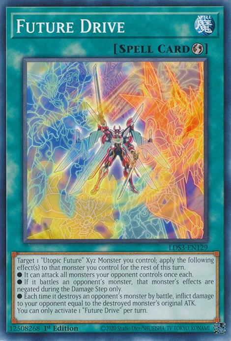 Future Drive LDS3-EN129 card from Legendary Duelists: Season 3