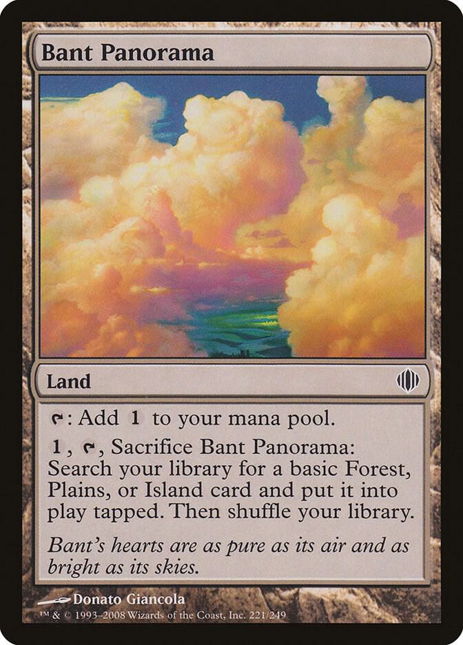 Bant Panorama 221 card from Shards of Alara