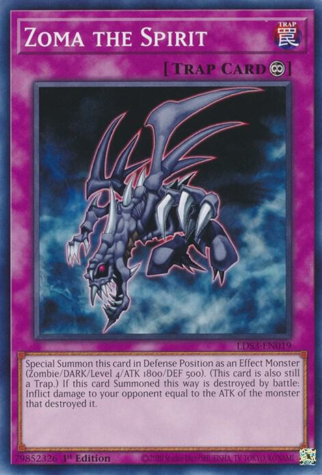 Zoma the Spirit LDS3-EN019 card from Legendary Duelists: Season 3