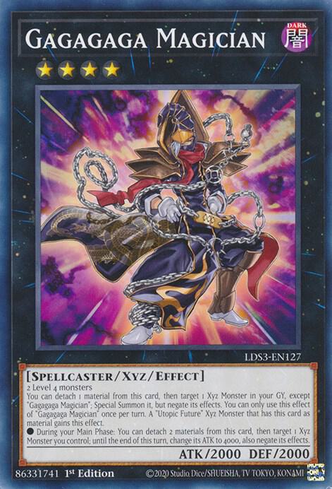 Gagagaga Magician LDS3-EN127 card from Legendary Duelists: Season 3