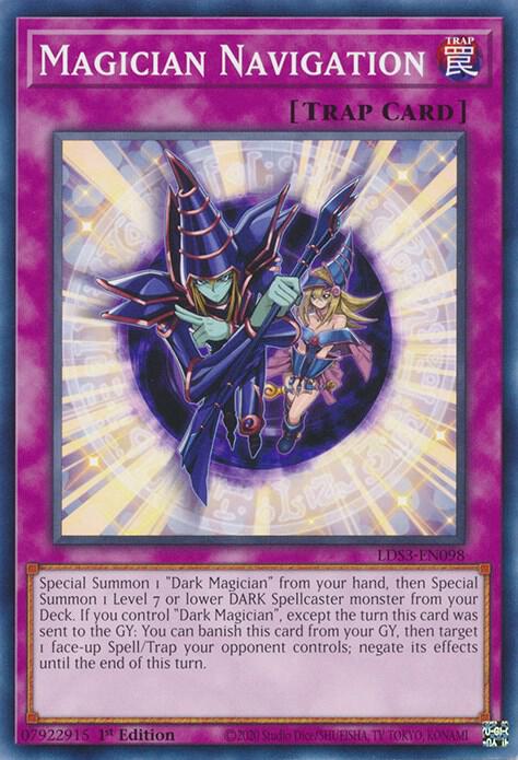 Magician Navigation LDS3-EN098 card from Legendary Duelists: Season 3