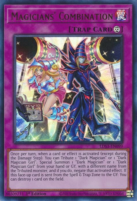 Magicians' Combination LDS3-EN099 card from Legendary Duelists: Season 3
