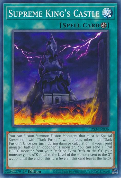Supreme King's Castle LDS3-EN036 card from Legendary Duelists: Season 3