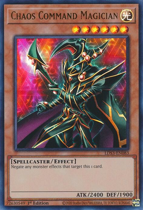 Chaos Command Magician LDS3-EN083 card from Legendary Duelists: Season 3