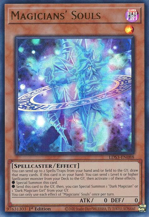 Magicians' Souls LDS3-EN088 card from Legendary Duelists: Season 3