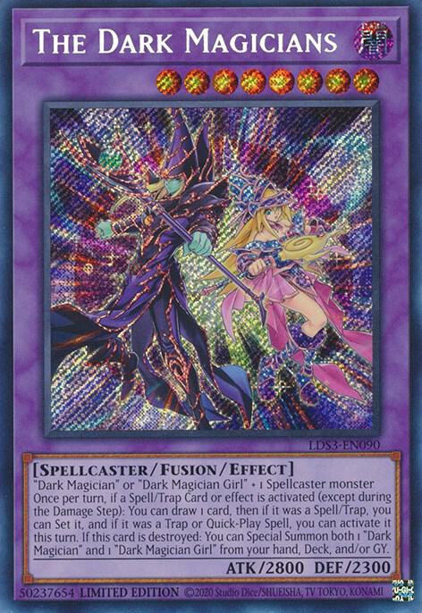 The Dark Magicians LDS3-EN090 card from Legendary Duelists: Season 3