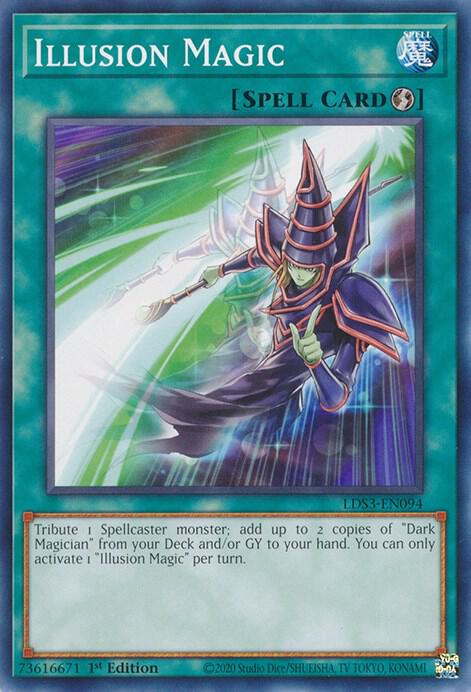 Illusion Magic LDS3-EN094 card from Legendary Duelists: Season 3