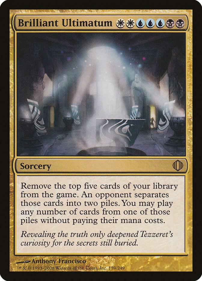 Brilliant Ultimatum 159 card from Shards of Alara