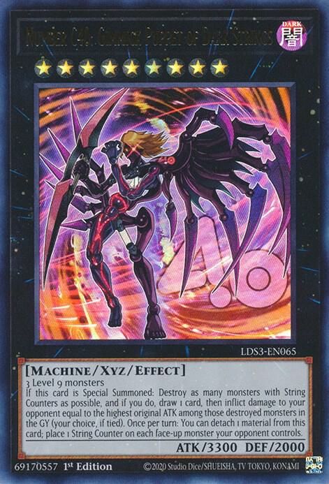 Number C40: Gimmick Puppet of Dark Strings LDS3-EN065 card from Legendary Duelists: Season 3