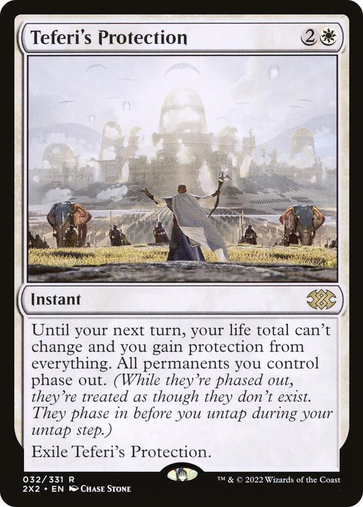 Teferi's Protection 32 card from Double Masters 2022