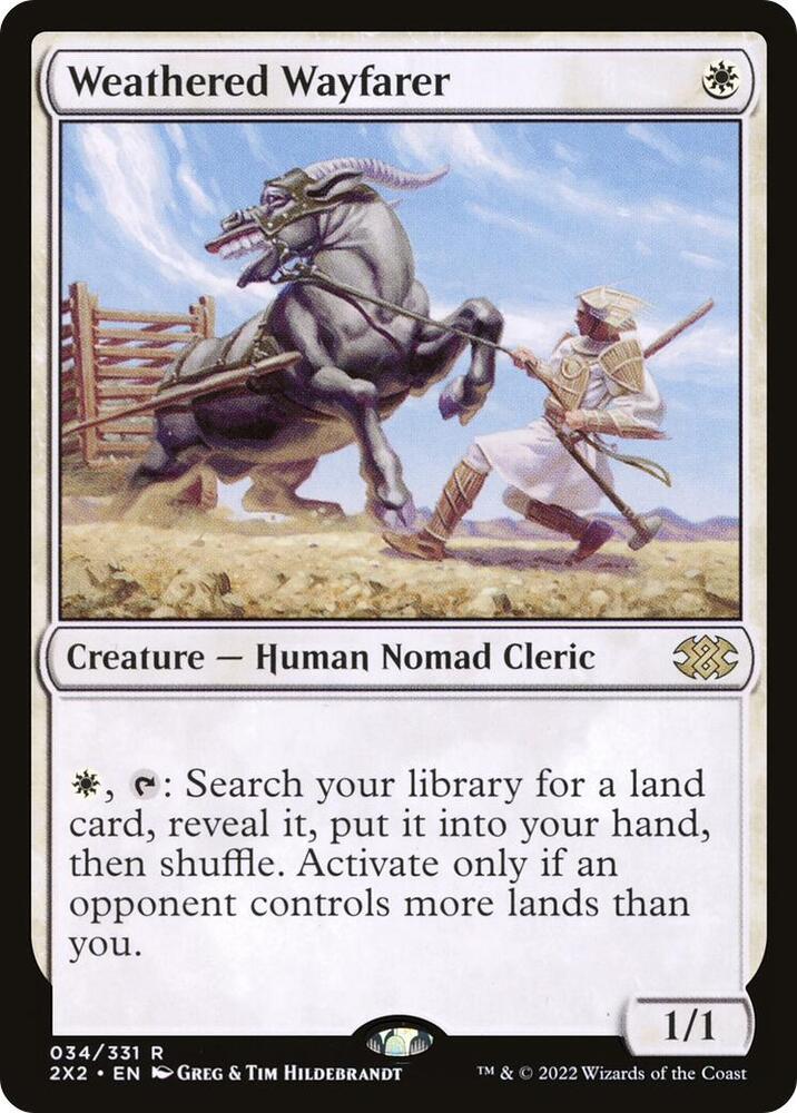Weathered Wayfarer 34 card from Double Masters 2022