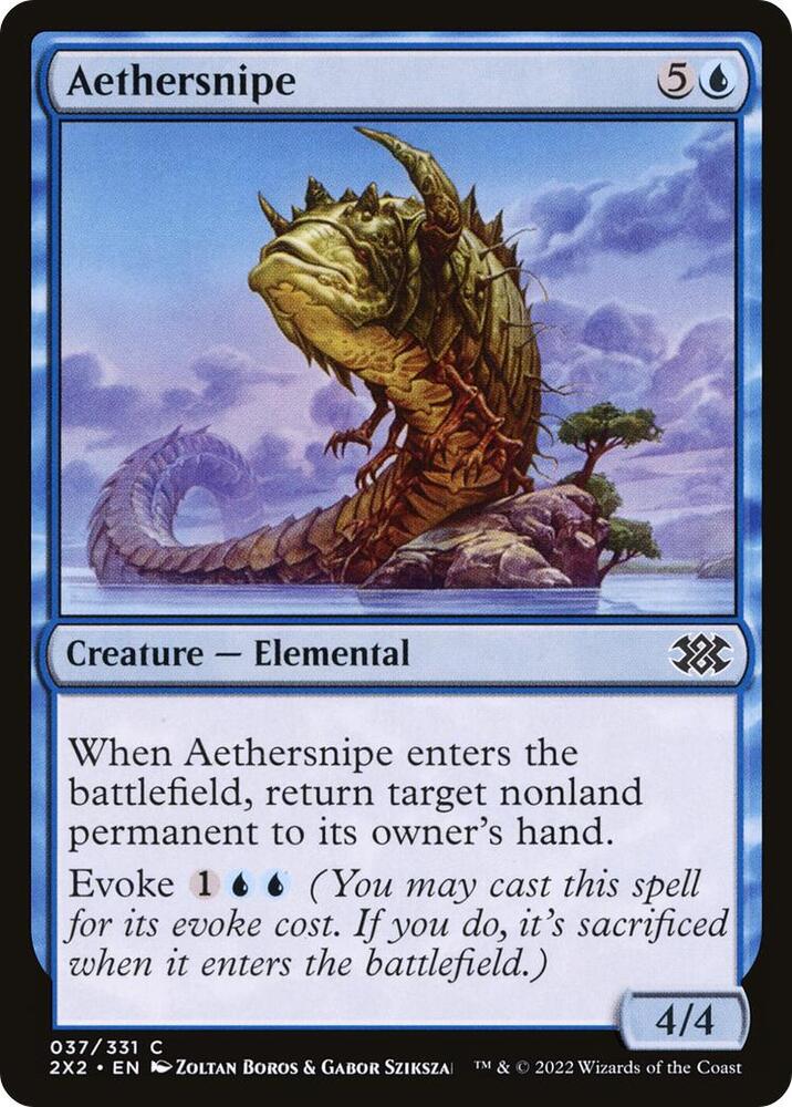 Aethersnipe 37 card from Double Masters 2022