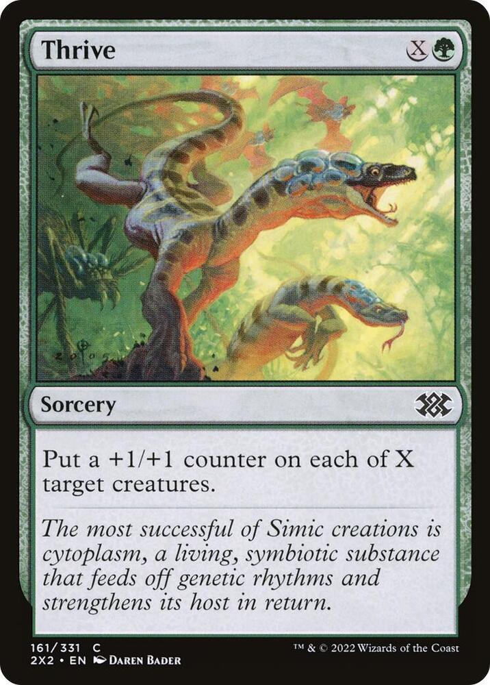 Thrive 161 card from Double Masters 2022