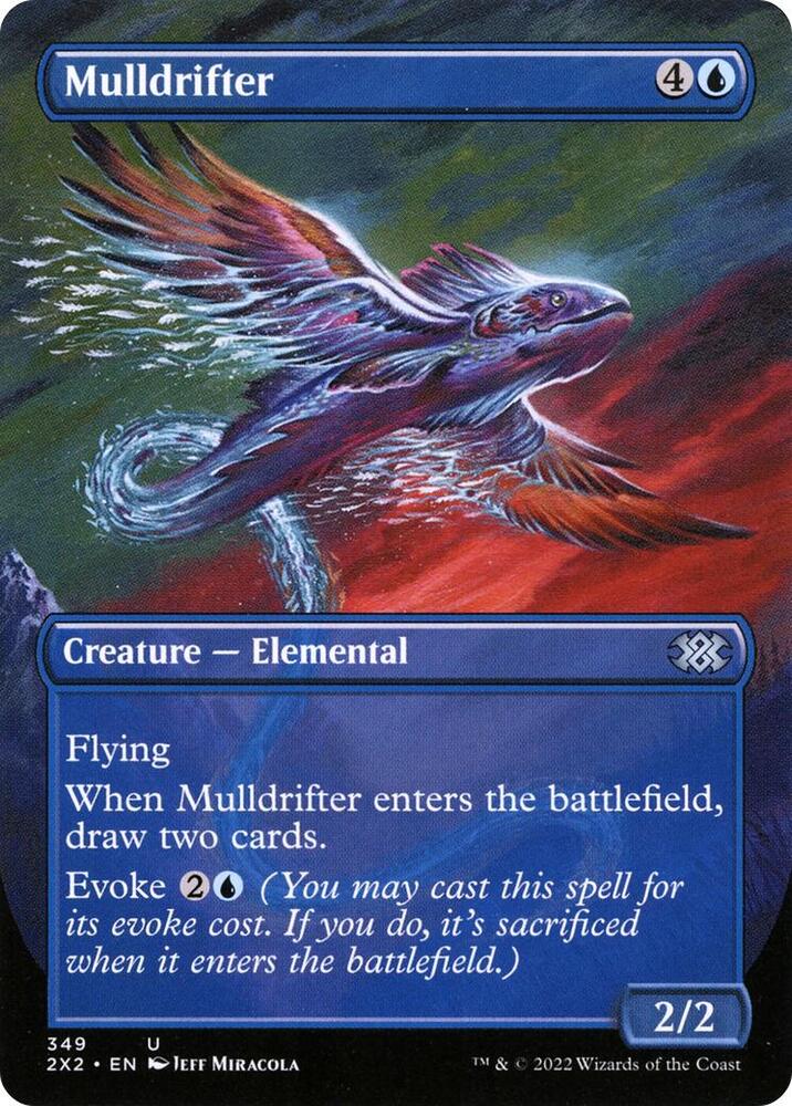 Mulldrifter (Borderless) 349 card from Double Masters 2022