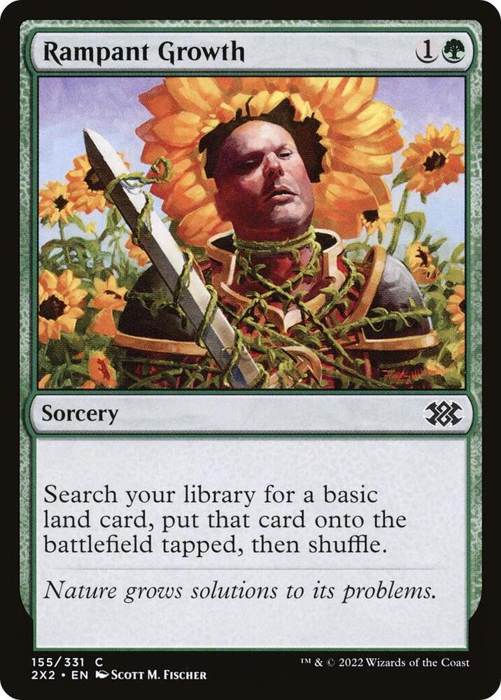 Rampant Growth 155 card from Double Masters 2022