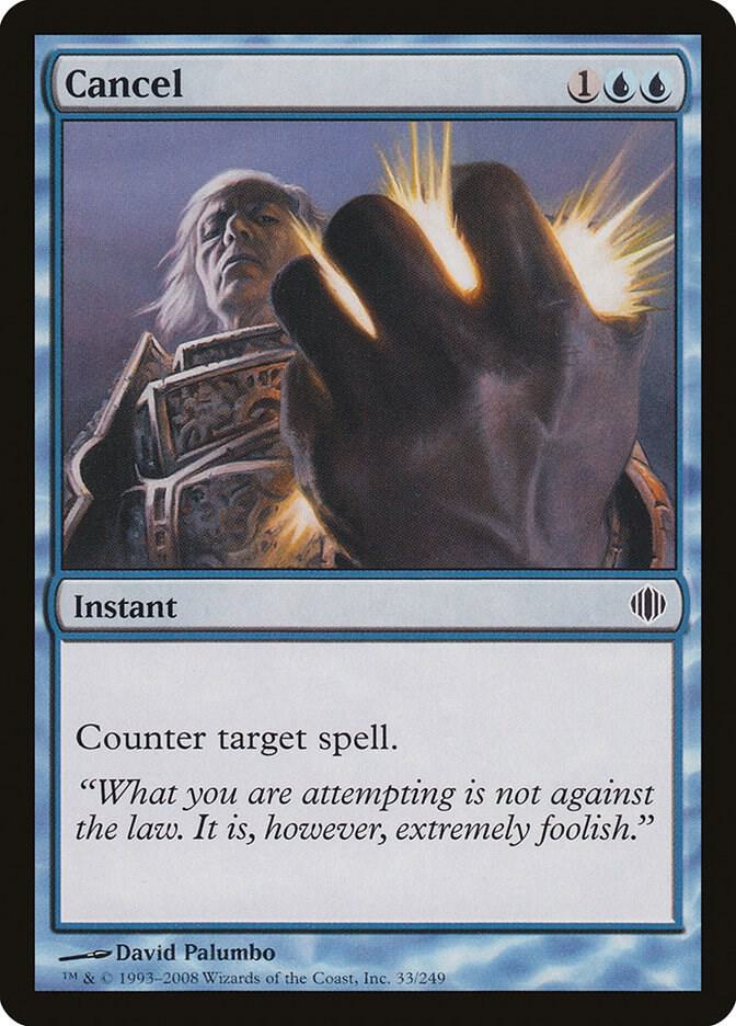 Cancel 33 card from Shards of Alara