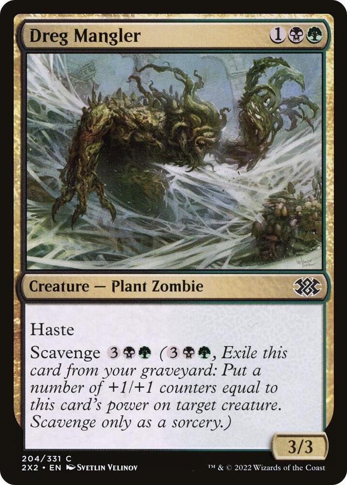 Dreg Mangler 204 card from Double Masters 2022