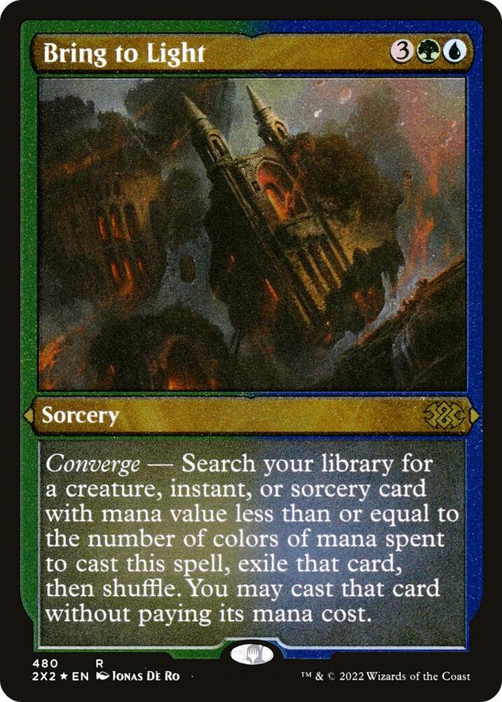 Bring to Light (Foil Etched) 480 card from Double Masters 2022
