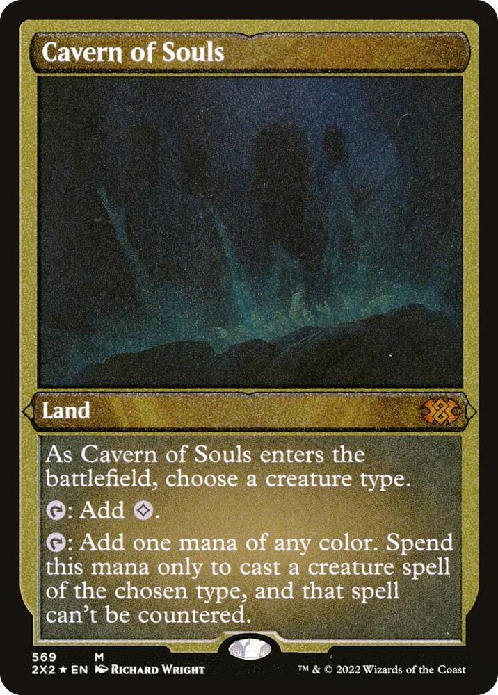 Cavern of Souls (Foil Etched) 569 card from Double Masters 2022