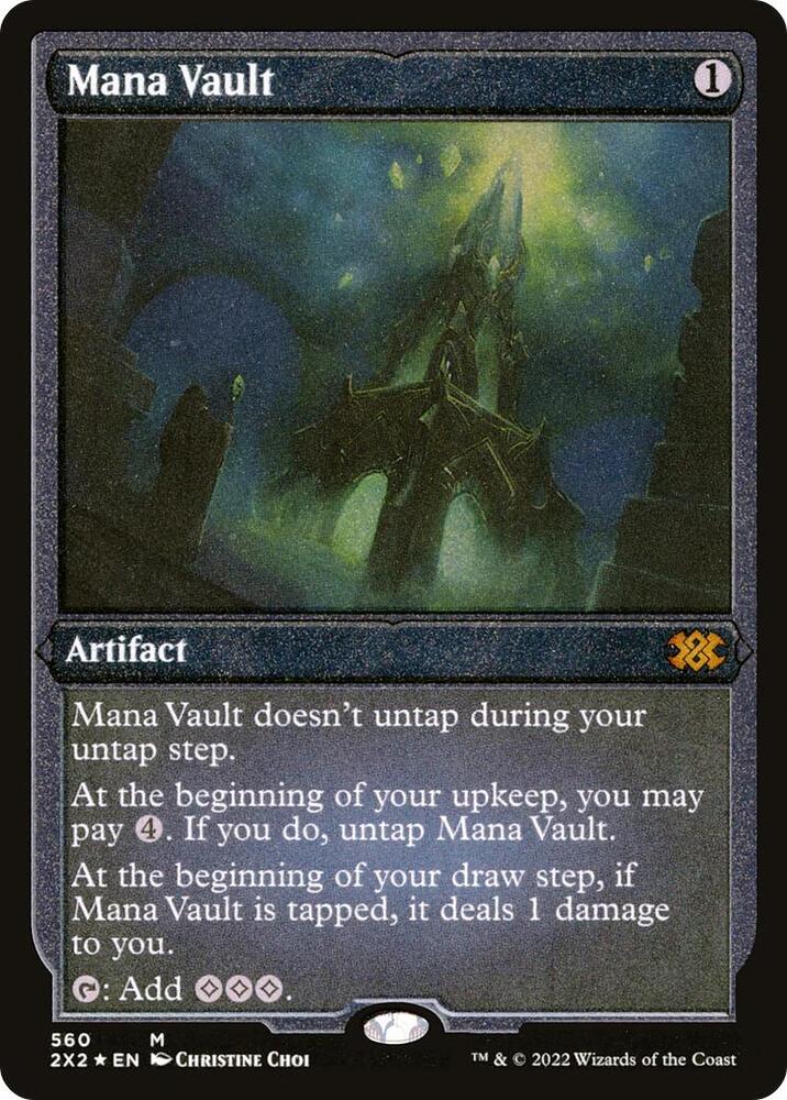 Mana Vault (Foil Etched) 560 card from Double Masters 2022