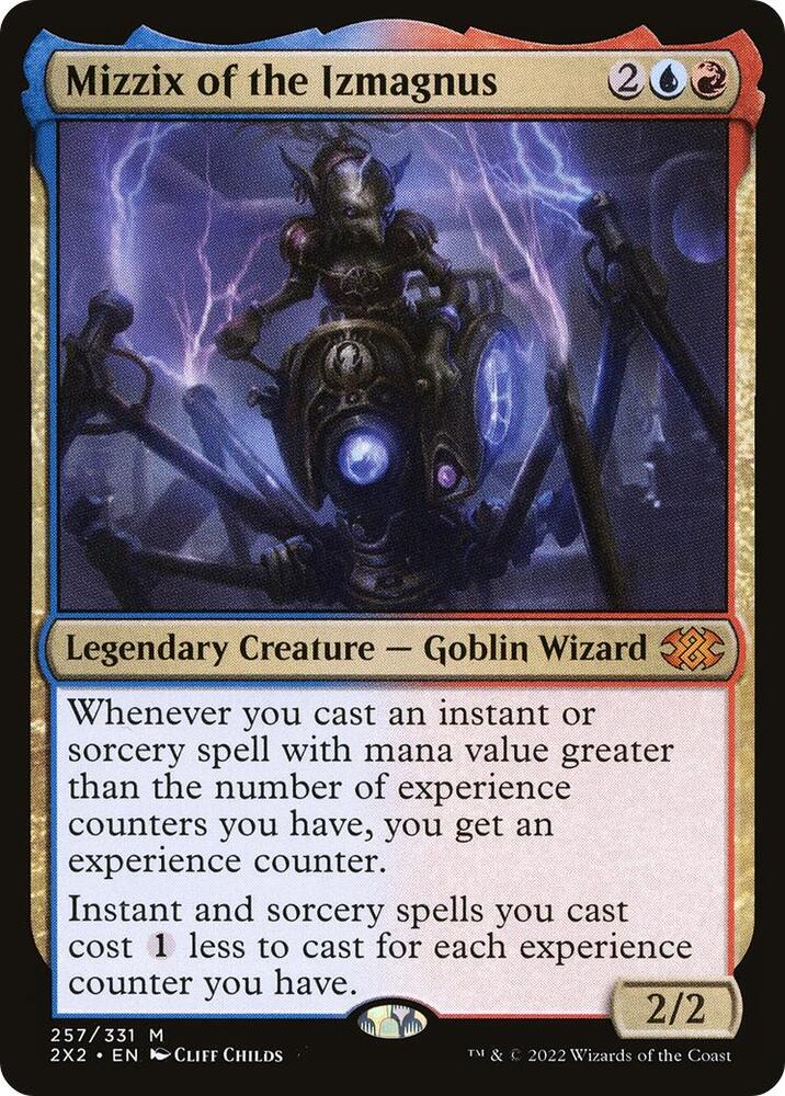 Mizzix of the Izmagnus 257 card from Double Masters 2022
