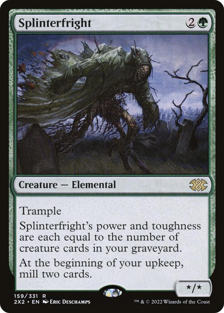 Splinterfright 159 card from Double Masters 2022