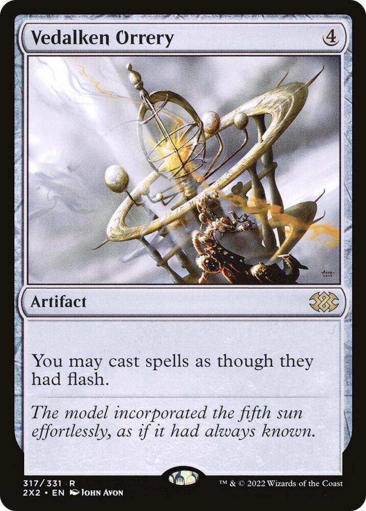Vedalken Orrery 317 card from Double Masters 2022