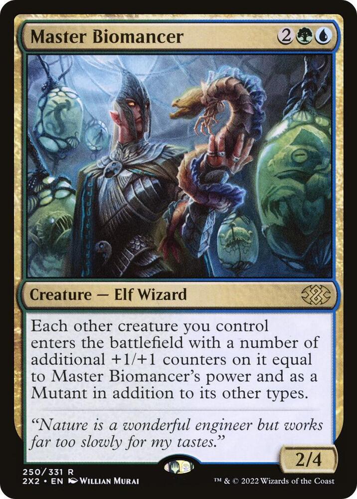 Master Biomancer 250 card from Double Masters 2022