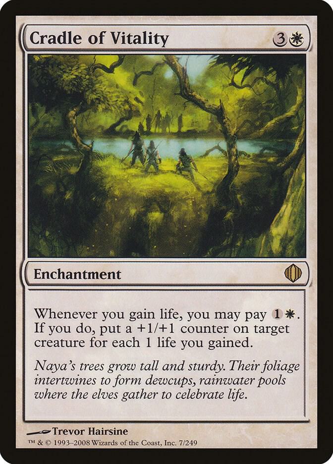Cradle of Vitality 7 card from Shards of Alara
