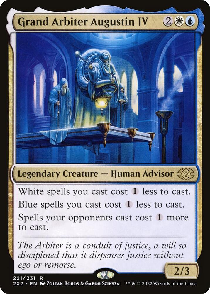 Grand Arbiter Augustin IV 221 card from Double Masters 2022