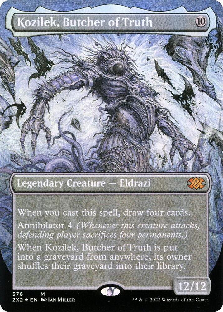 Kozilek, Butcher of Truth (Textured Foil) 576 card from Double Masters 2022