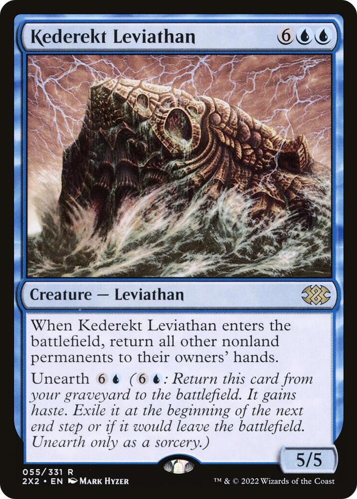 Kederekt Leviathan 55 card from Double Masters 2022