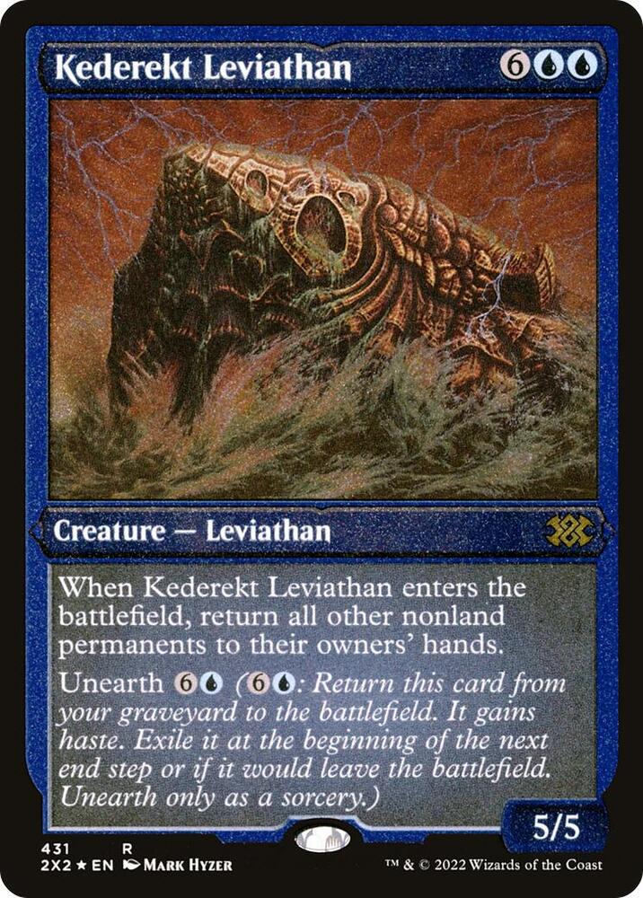 Kederekt Leviathan (Foil Etched) 431 card from Double Masters 2022