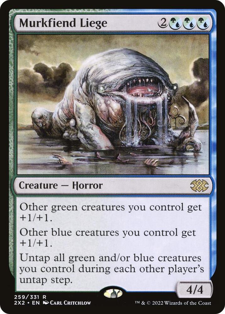 Murkfiend Liege 259 card from Double Masters 2022
