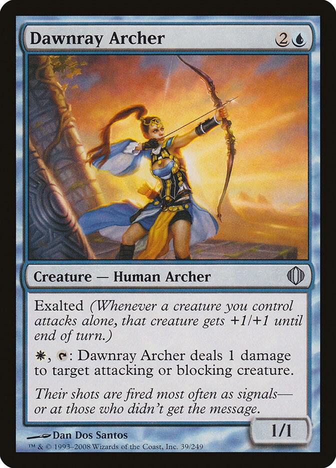 Dawnray Archer 39 card from Shards of Alara