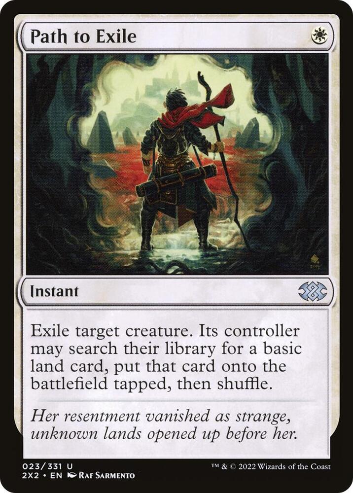 Path to Exile 23 card from Double Masters 2022
