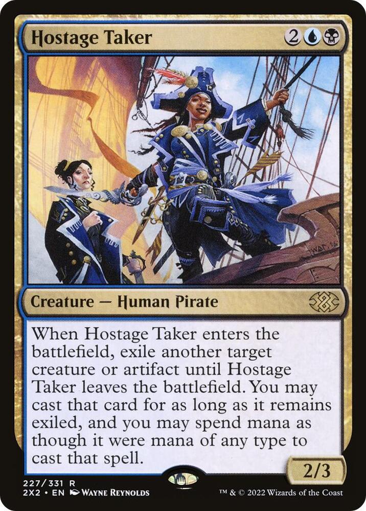 Hostage Taker 227 card from Double Masters 2022