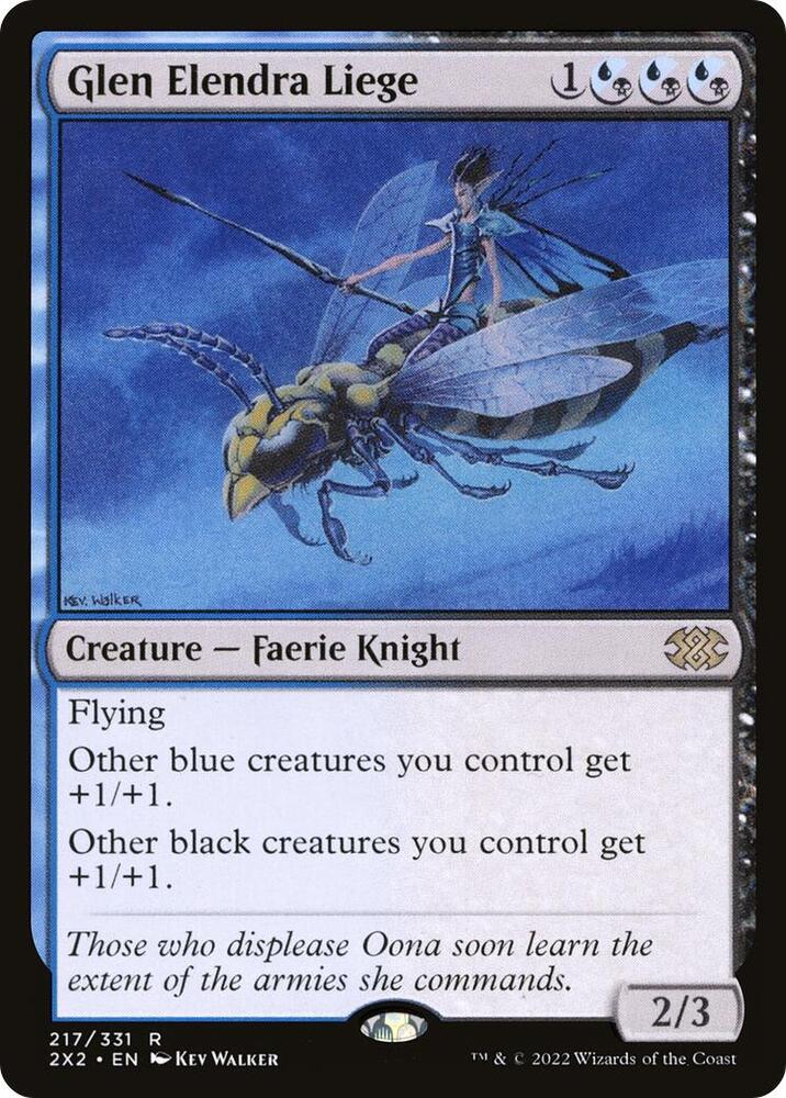 Glen Elendra Liege 217 card from Double Masters 2022