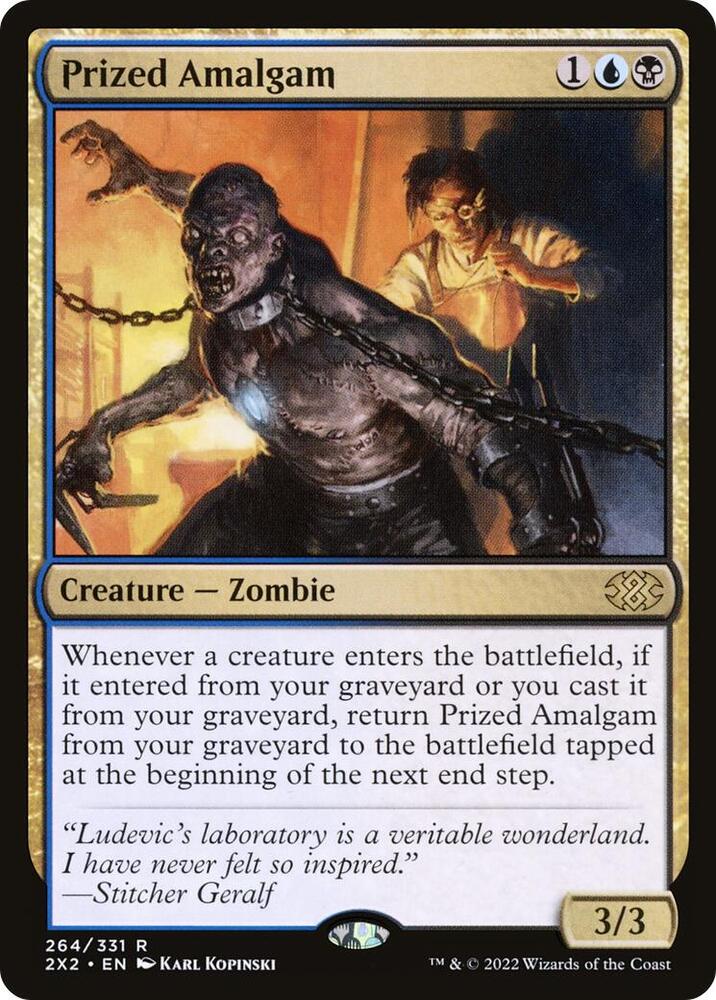 Prized Amalgam 264 card from Double Masters 2022