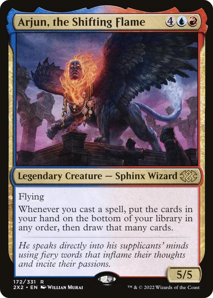 Arjun, the Shifting Flame 172 card from Double Masters 2022