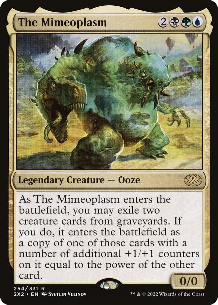 The Mimeoplasm 254 card from Double Masters 2022