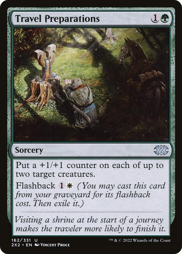 Travel Preparations 162 card from Double Masters 2022