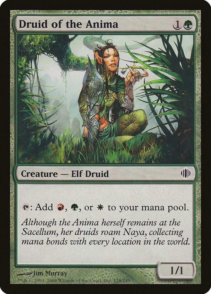 Druid of the Anima 128 card from Shards of Alara