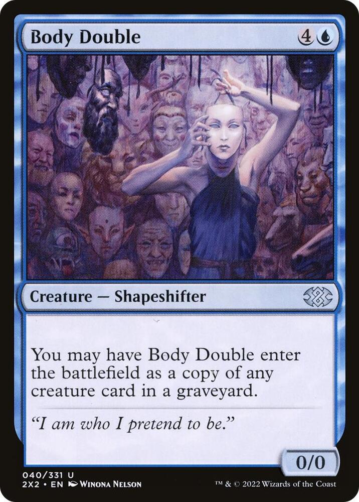 Body Double 40 card from Double Masters 2022