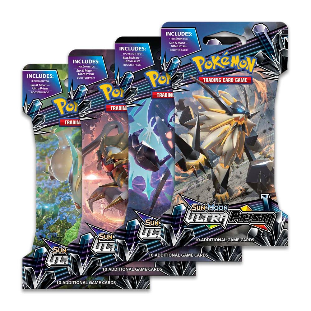 Ultra Prism Sleeved Booster Pack Art Bundle [Set of 4] card from SM - Ultra Prism